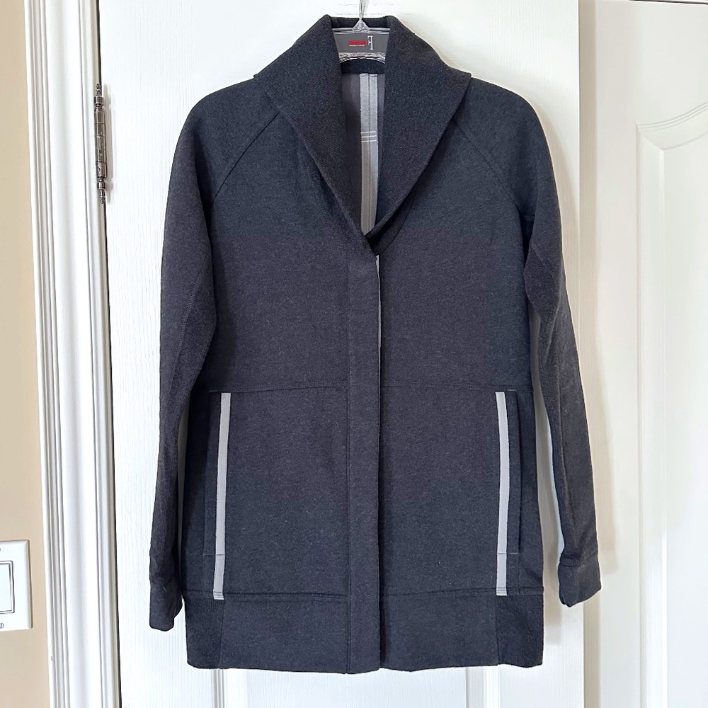 Lululemon Sweater, Cardigan, Size 4, Grey